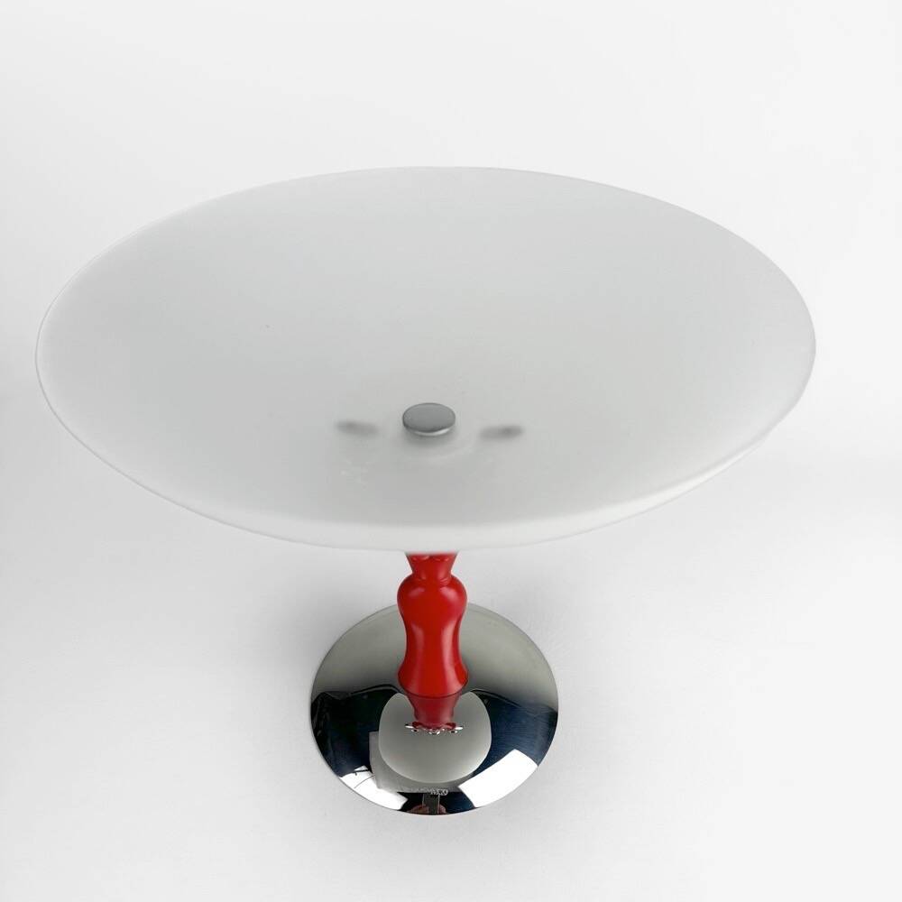 Bugatti chrome and glass designer pocket emptier