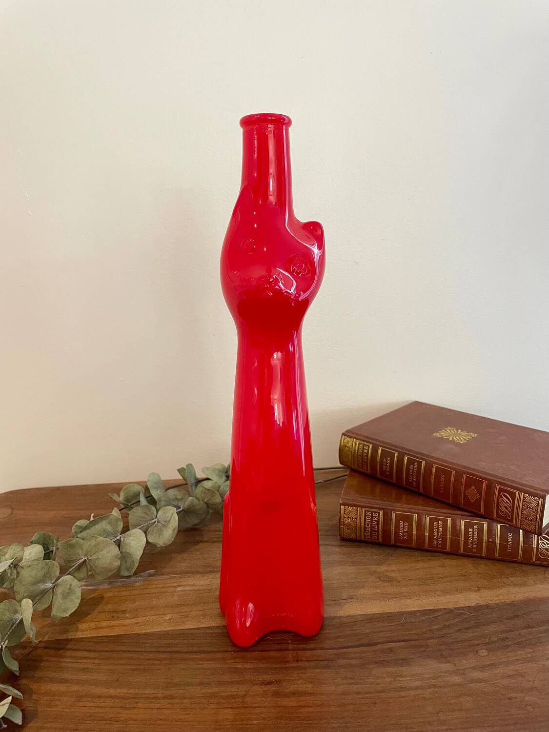 Bouteille en forme de chat