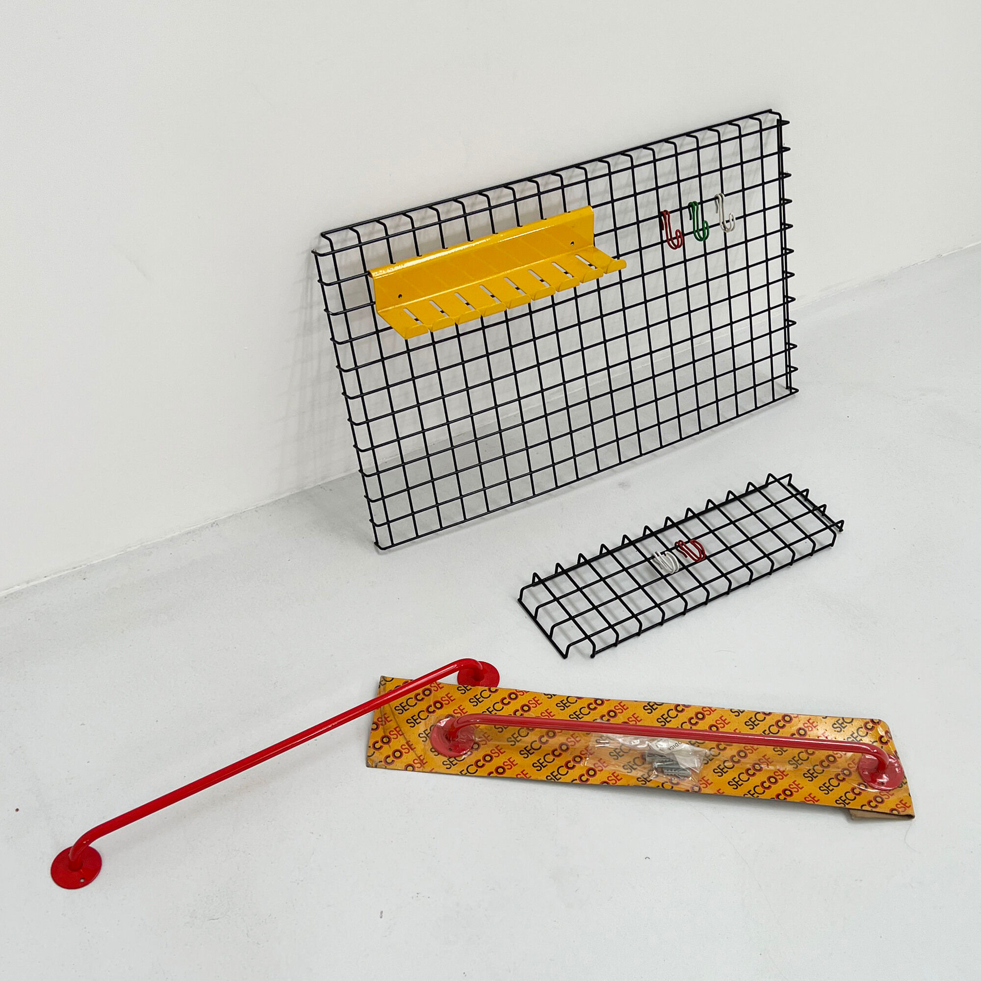 Mural organizer "Binetta" by Boccato, Gigante & Zambusi for Seccose, 1980