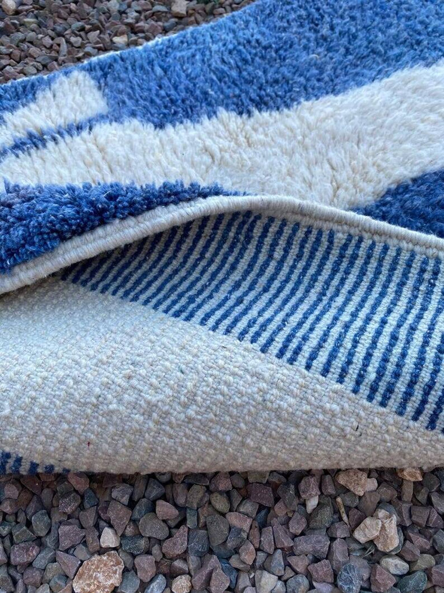 Handmade runner rug 300cm x 70cm