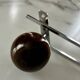 Vintage metal and wood wall coat rack or hook
