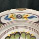 Plat en faïence décor saule et pagodes XVIIIème Nevers