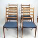 Ensemble de quatre chaises, K.S. Mobelfabrik, Danemark, années 1960