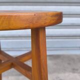 60s compass foot stool