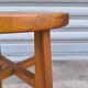 60s compass foot stool