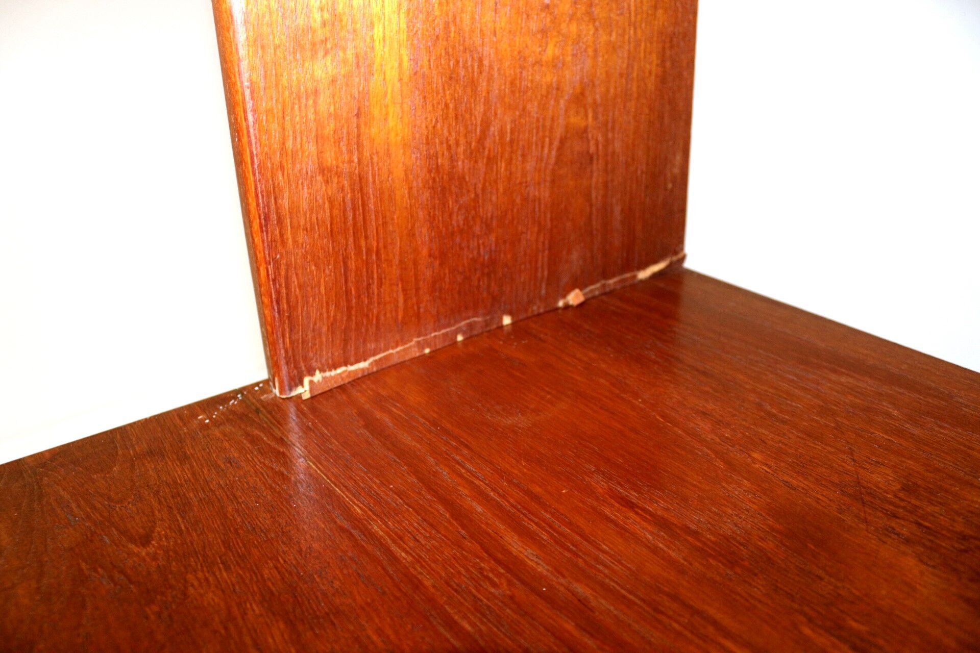 Teak "system" library, suede, 1960