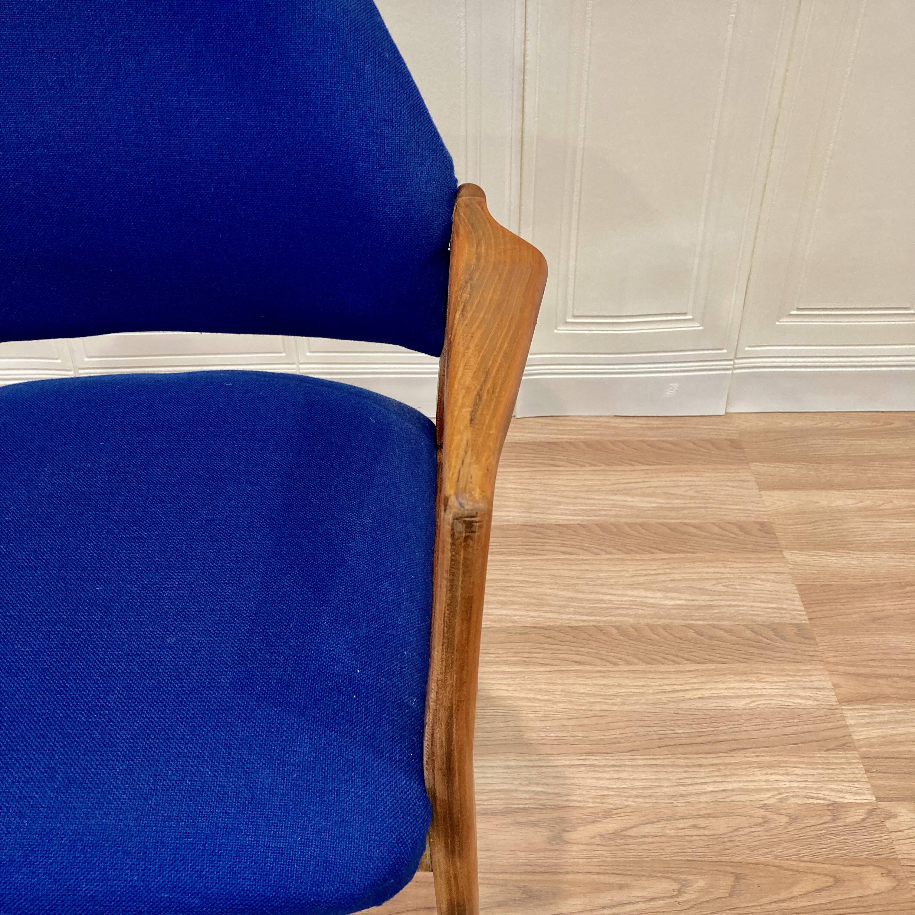 Fauteuil design 1950 "Hartmut Lohmeyer".