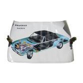 Car poster "Peugeot 504"