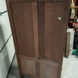Louis XV style oak display case