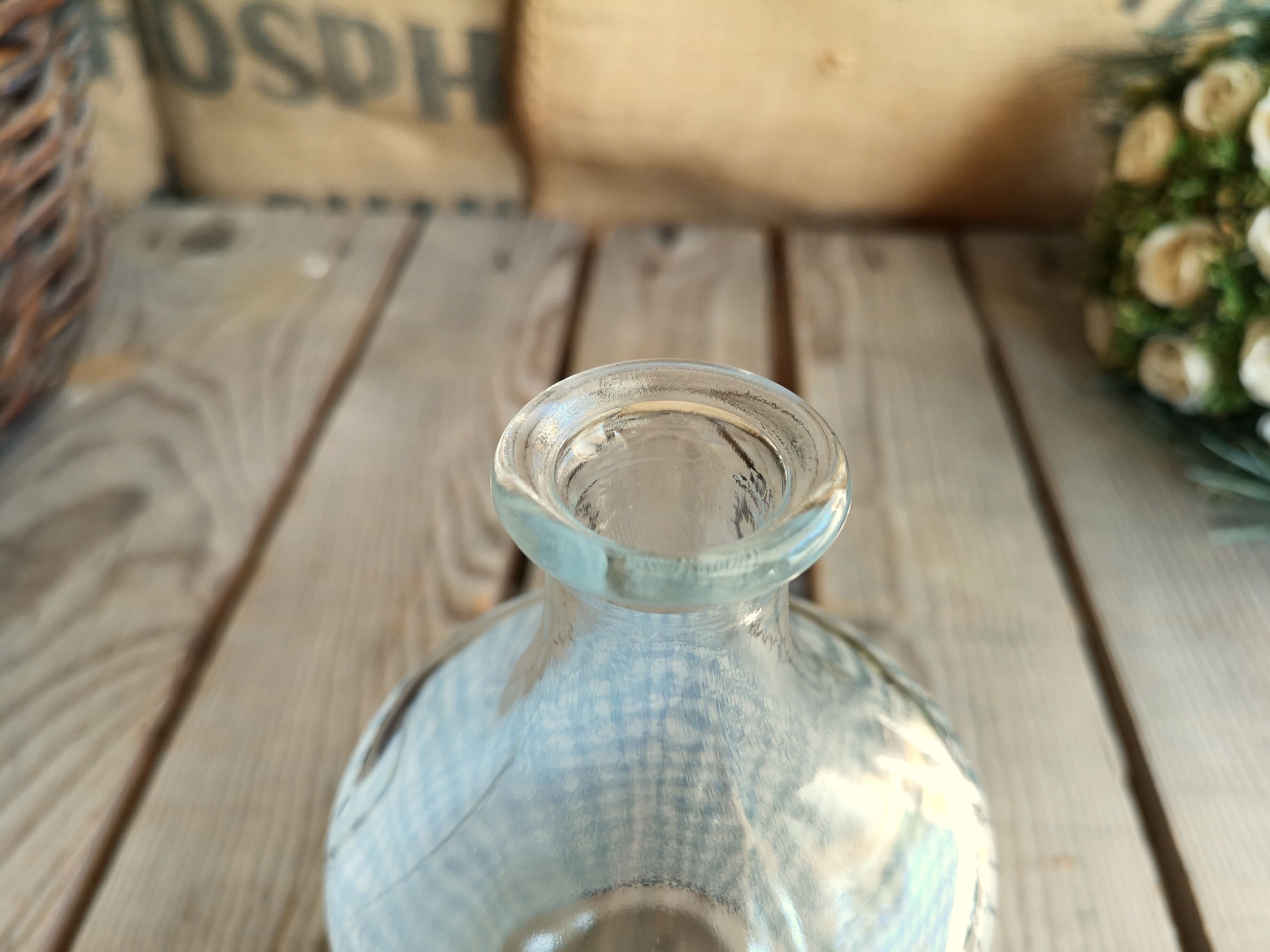 Carafe Luminarc Vintage with Bouchon with Black and White Carreaux décor