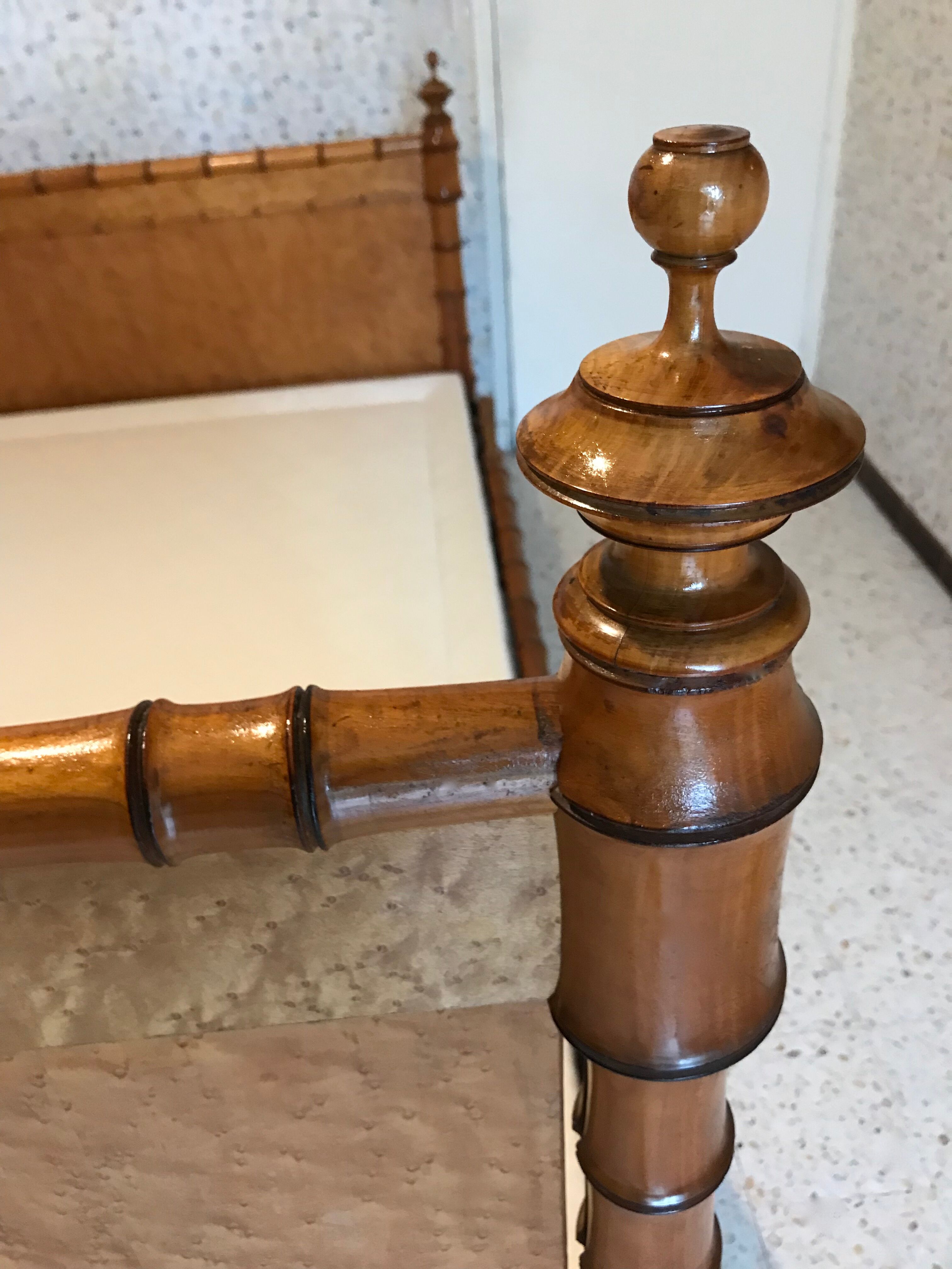 Bed bamboo collection circa 1870 Napoleon III