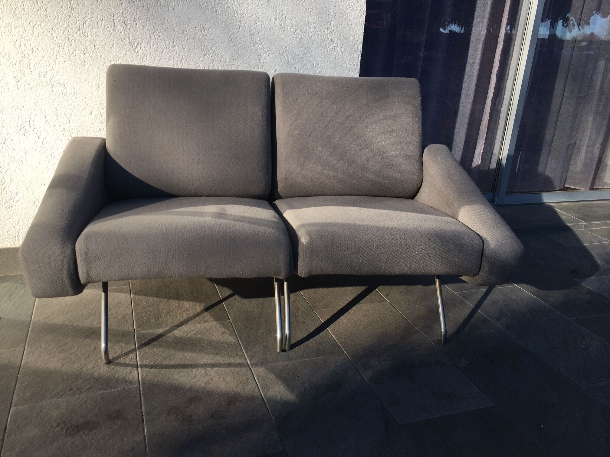 Bench Geneviève Dangles and Christian Defrance model 62 modular