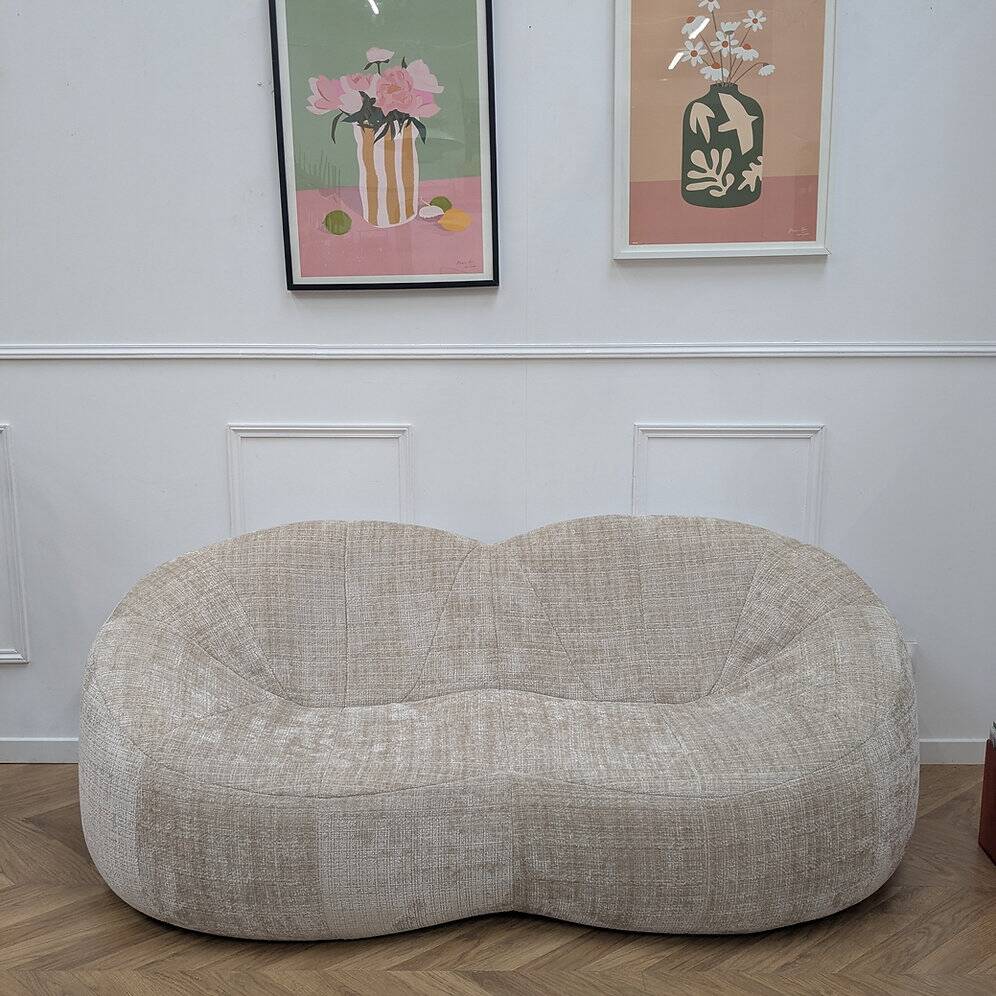 Pumpkin designer sofa by Pierre Paulin