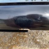 Black lacquered design coffee table