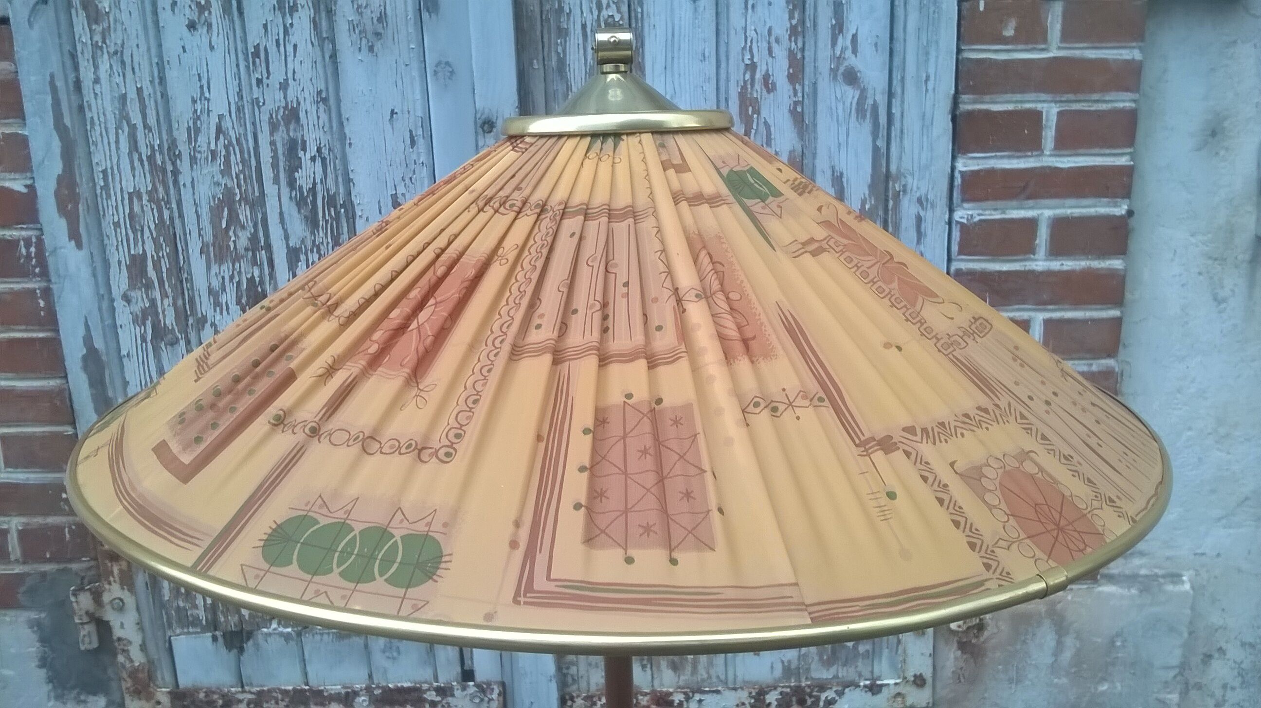 Side table floor lamp 1960