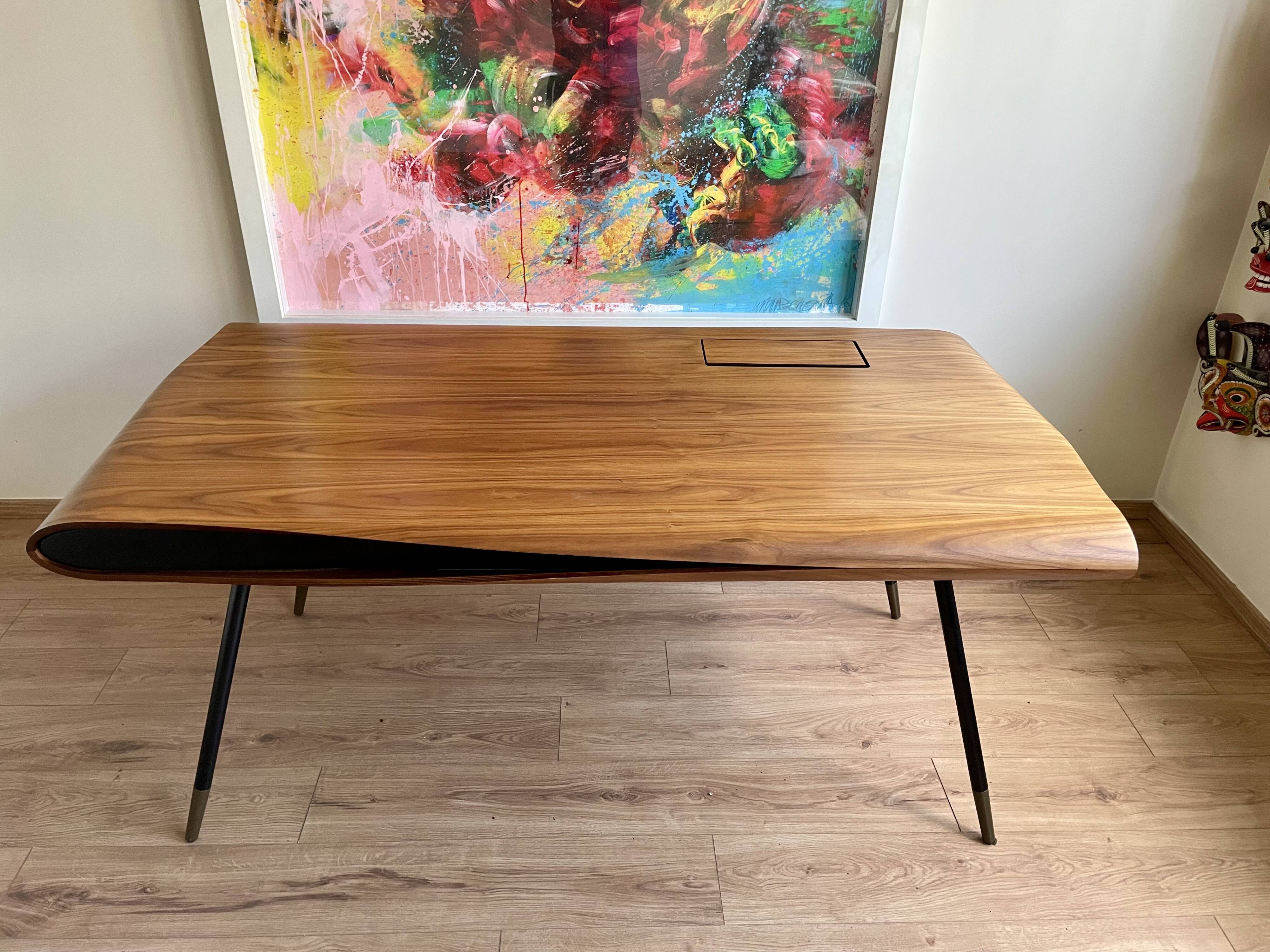 Roche Bobois Calligraphe Desk - Canaletto Walnut