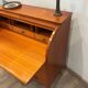 Rare Scandinavian curved secretary from Sweden.