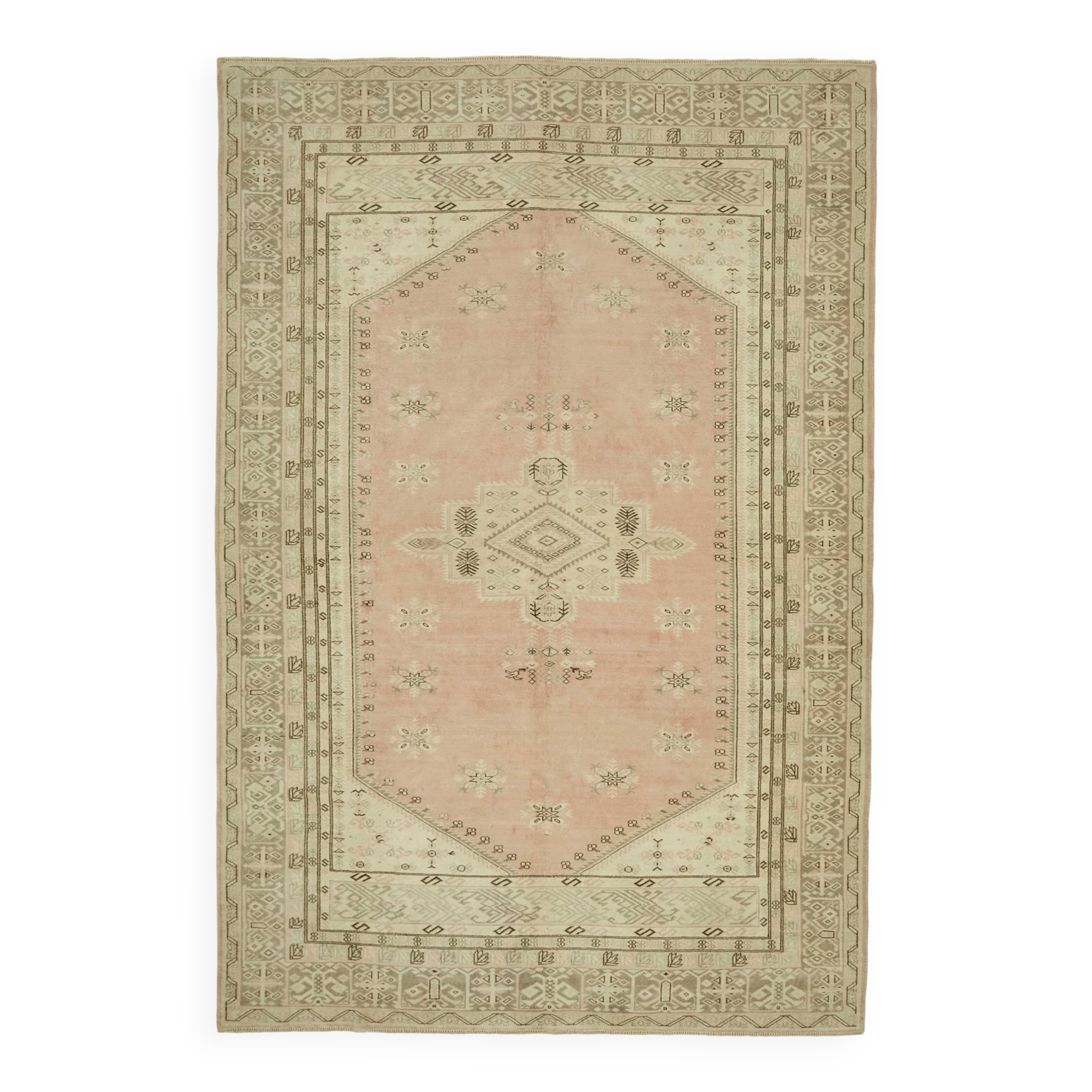 Turkish Vintage Anatolian Rug 195 cm x 297 cm
