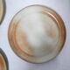 Series of 9 vintage stoneware plates by Les Poteries du Marais, France