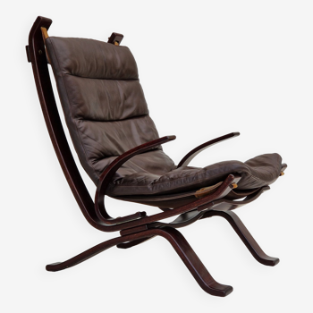 1970s, Danish design by Brammin Møbler, "Focus" lounge chair, original very good condition.