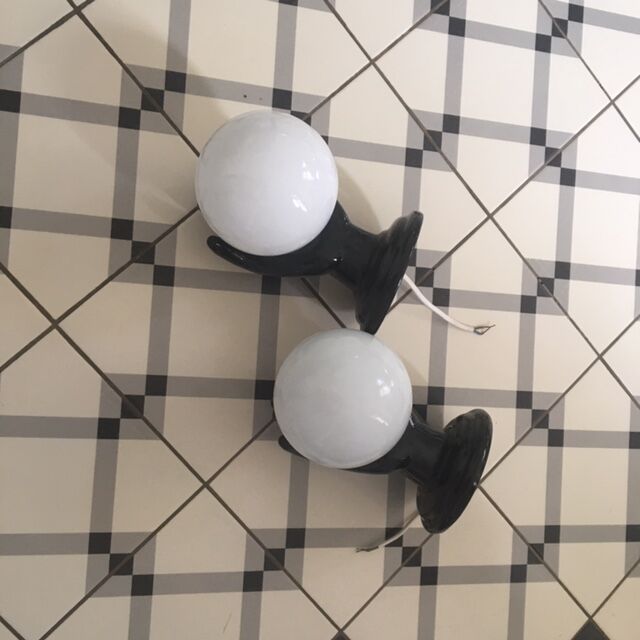 Pair of 70s/80s hands sconces