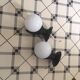 Pair of 70s/80s hands sconces