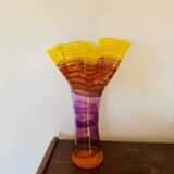 Vintage vase from Locronan glassworks