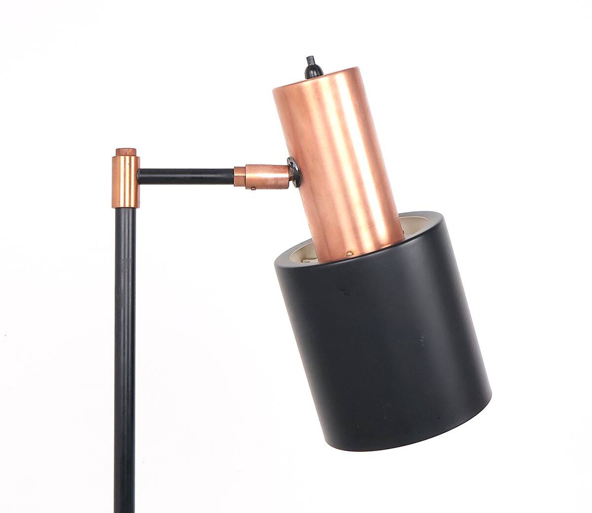 Fog en Morup Studio copper floorlamp, 1960s