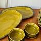 Oyster service in Gien earthenware