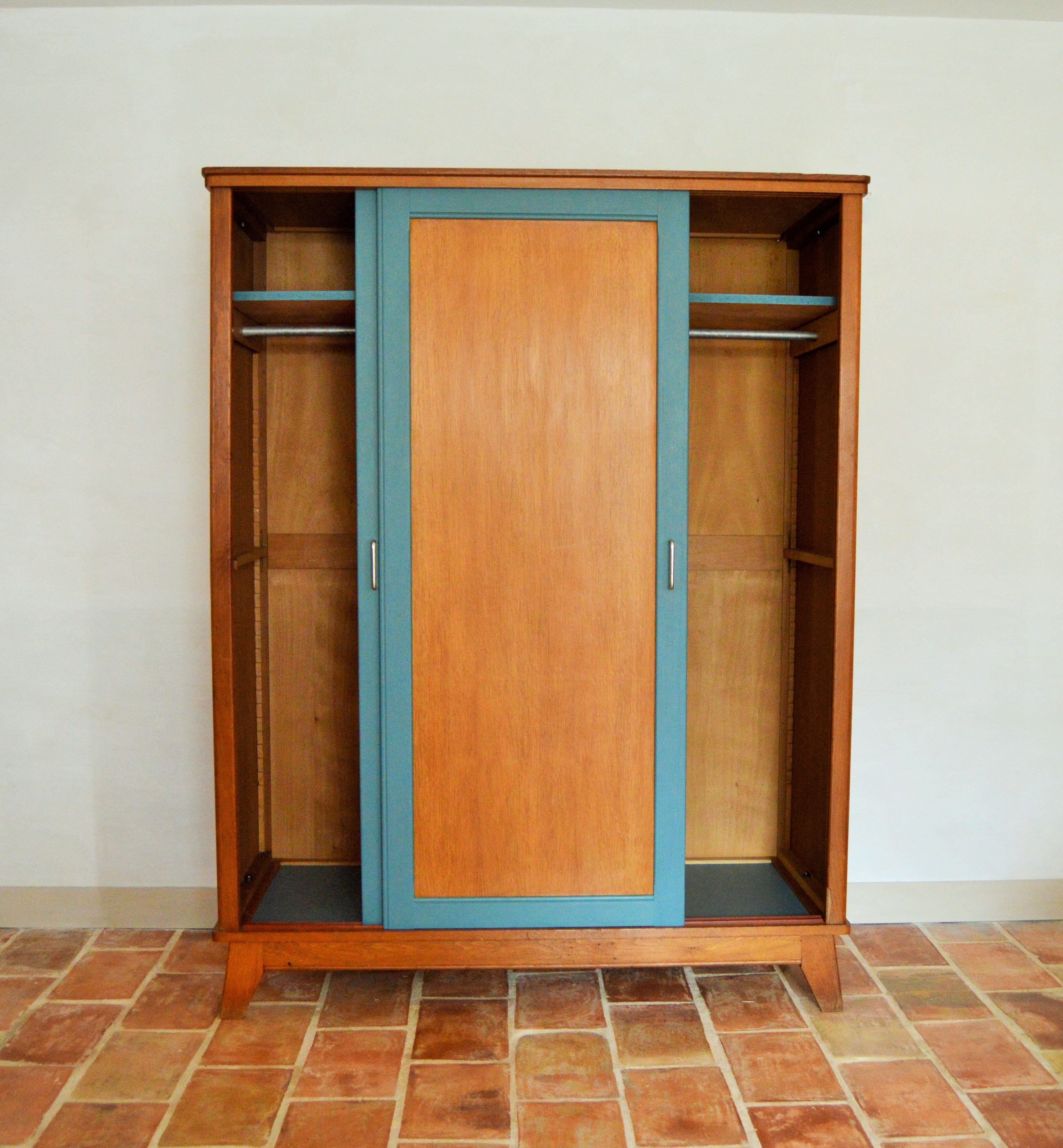 Vintage Scandinavian style wardrobe