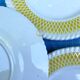 Assiettes à dessert, années 50-60