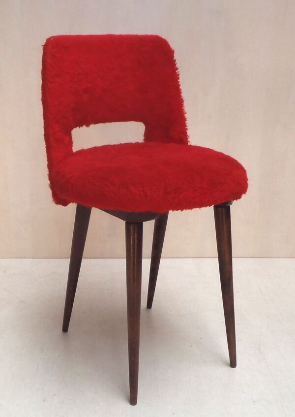 Paire de petite chaises de chambre d'origine et d'époque années 1960