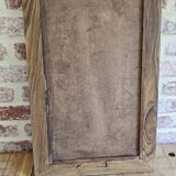 Teak mirror