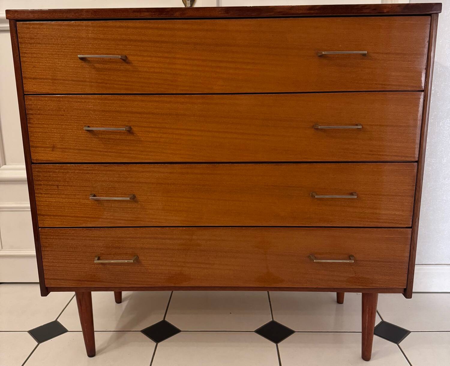 Vintage Scandinavian chest of drawers