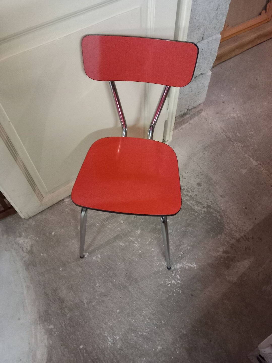 Mid-Century / Vintage Dining Room Set – Red Formica