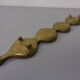 Brutalist Bronze Candleholder by Michael Harjes, 1960s