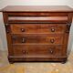 English mahogany chest of drawers