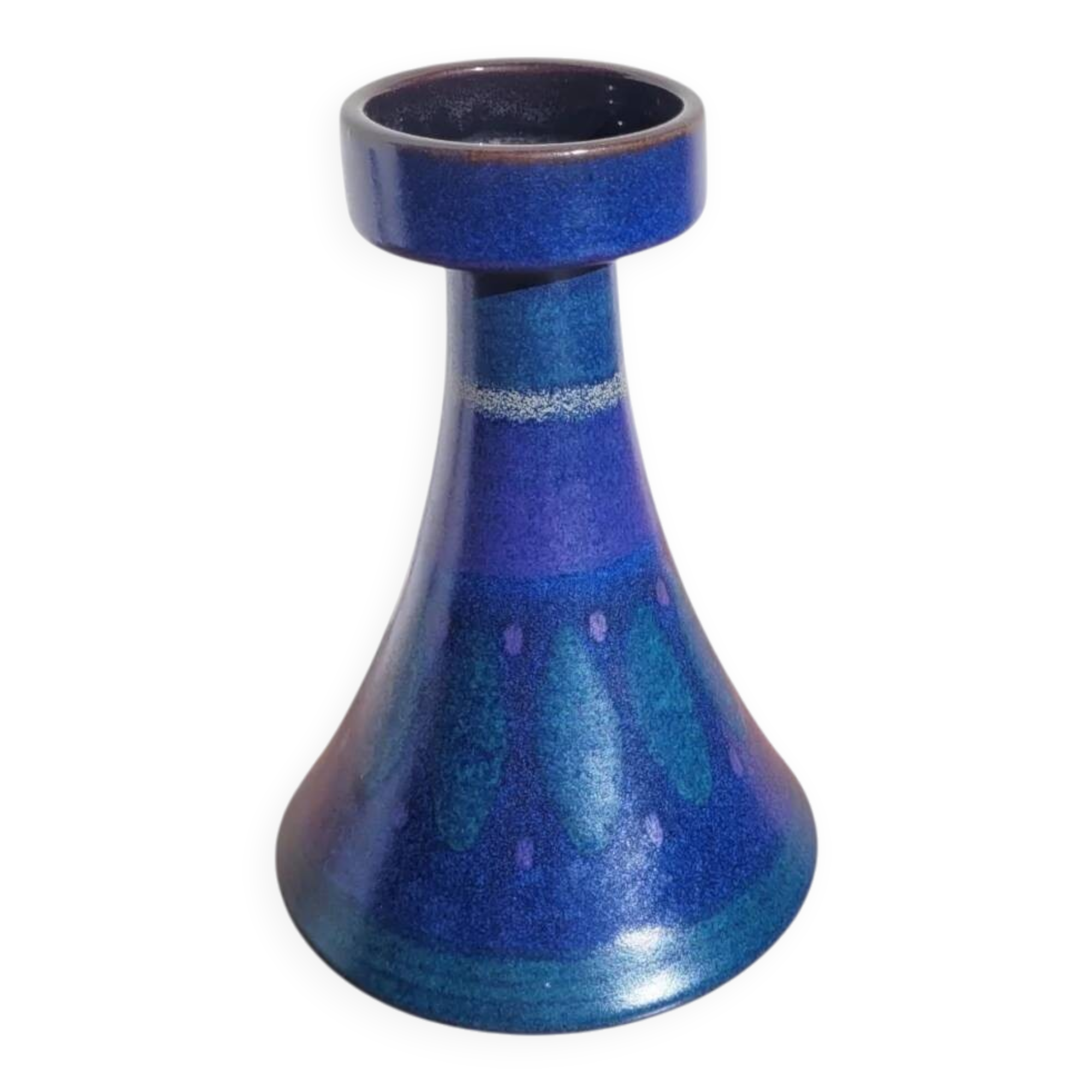 KMK Vintage Ceramic Candlestick or Soliflore