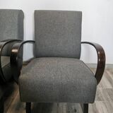 Armchairs by Jindrich Halabala, 1940s, Set of 2