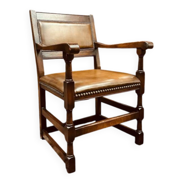 Chaise de bureau anglaise antique
