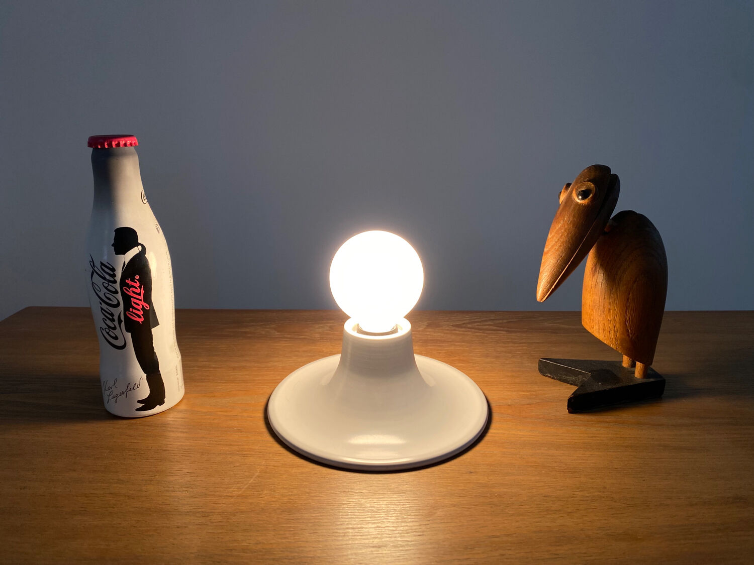 Design wall or ceiling lamp Space age Italy vintage 70