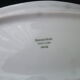 Set of 2 white porcelain raviers Ph Deshoulières California model