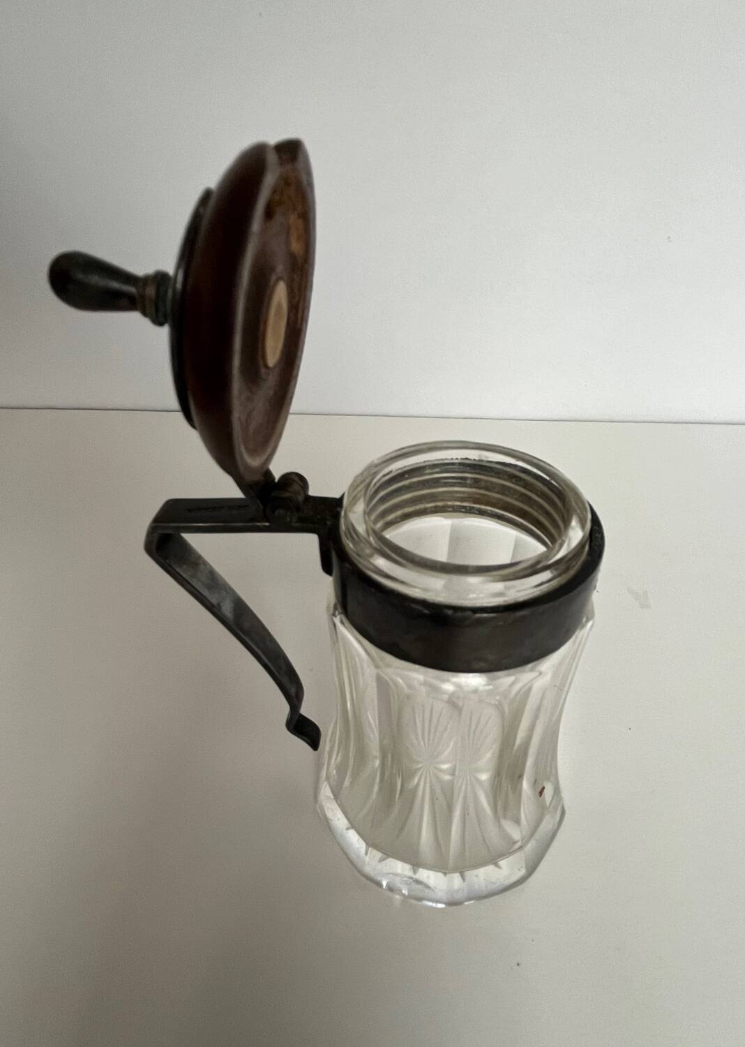 Old mustard or sugar bowl