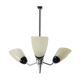Mid-century Chandelier by Drukov,1960's.