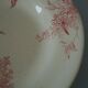 Old hollow plate Gien model Lilas model late 19th century Lilas