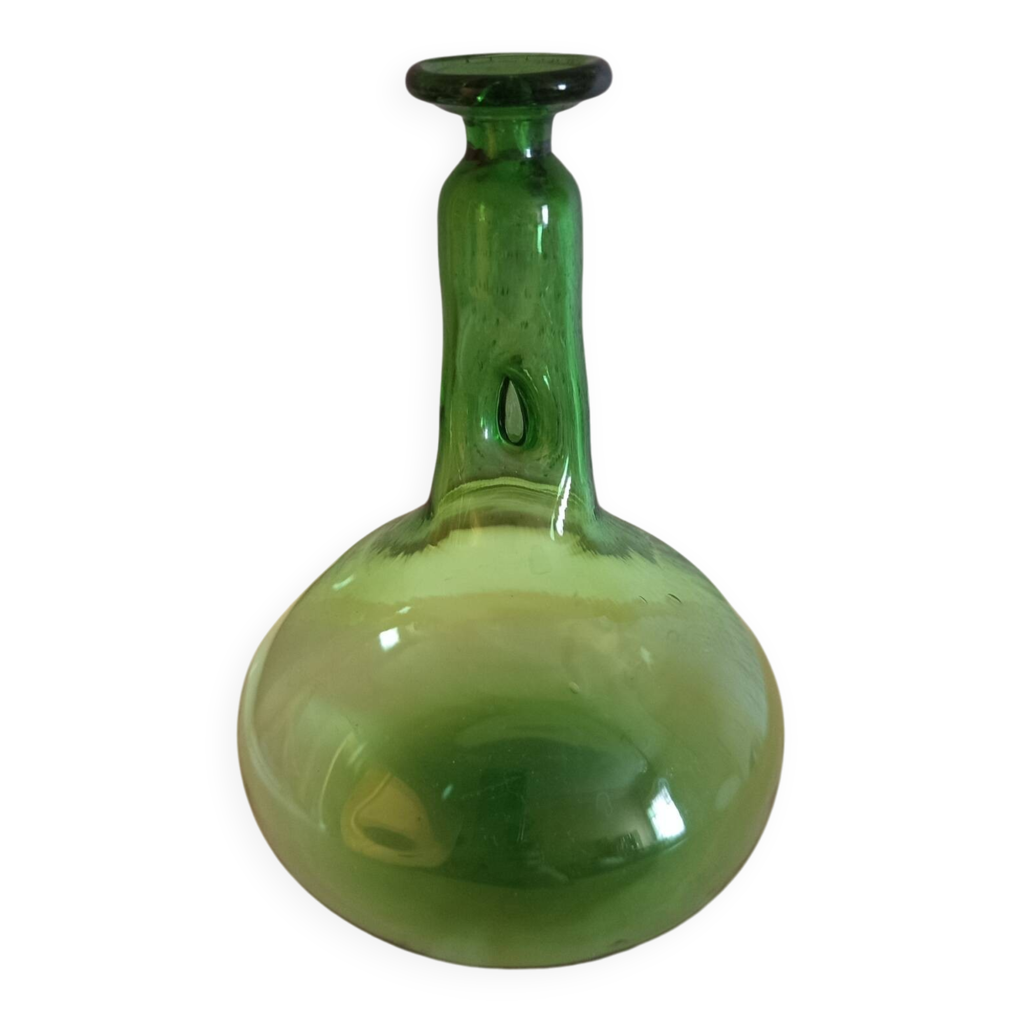 Carafe en verre soufflé