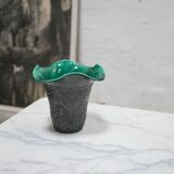 Vase corolle vintage en céramique