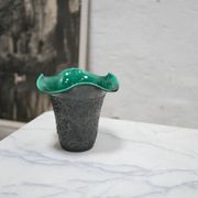 Vase corolle vintage en céramique