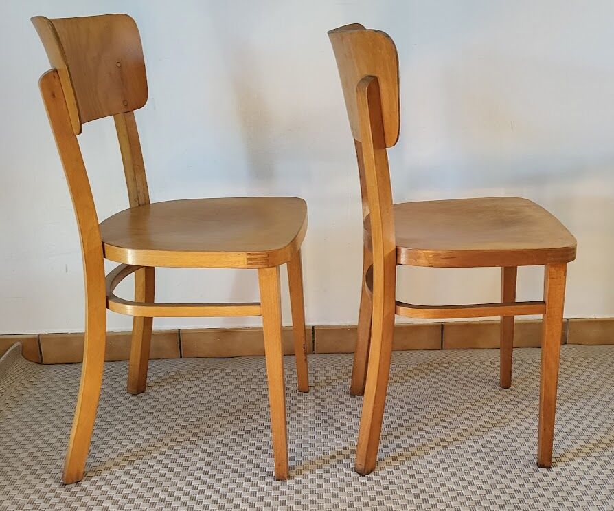 Lot of Thonet chairs