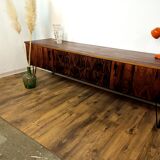 Scandinavian rosewood teak row
